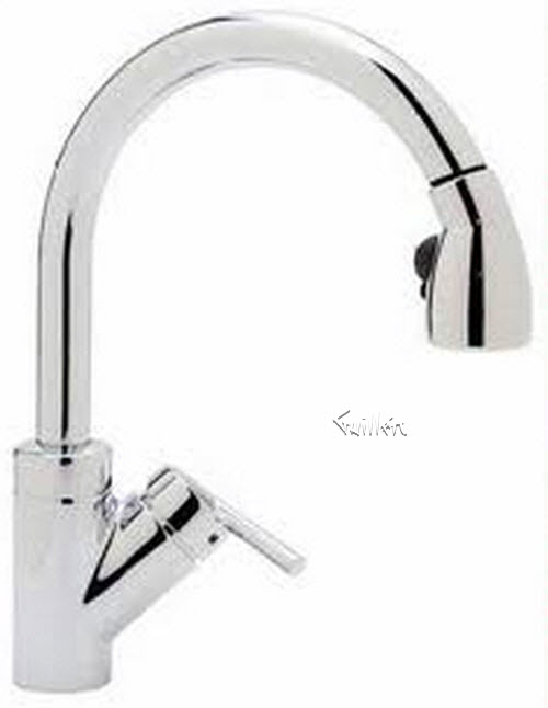 Blanco 440618; Rados; kitchen faucet with pull-down spray; in Polished Chrome  157-090-CR  ; Discontinued Product