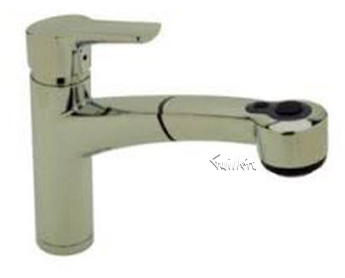 Blanco 440655; Merkur; plus kitchen faucet with pullout spray stainless; in Satin Nickel