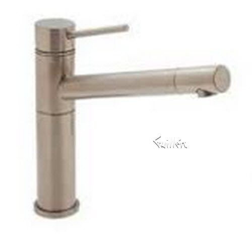 Blanco 440663; Alta; kitchen faucet without side spray stainless; in Satin Nickel