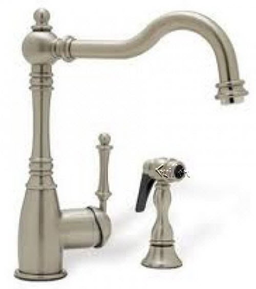 Blanco 440685; Grace; kitchen faucet with side spray stainless; in Satin Nickel  157-052-S  ; Discontinued Product