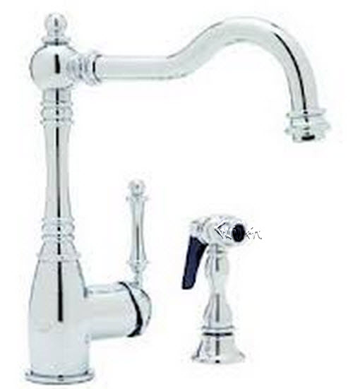 Blanco 440686; Grace; kitchen faucet with side spray; in Polished Chrome  157-052-CR