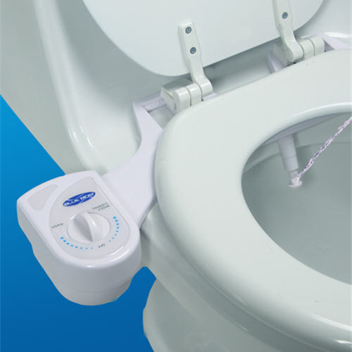 Blue Bidet BB-1000; ; cold water universal bidet faucet from Blue Bidet; in White   BB-1500  ; Discontinued Product