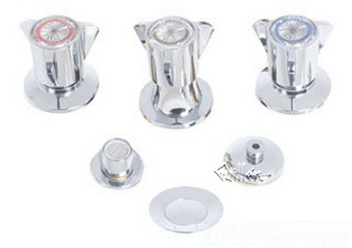 Briggs 213; ; bidet faucet fitting 3 valve; in Chrome; Discontinued Product