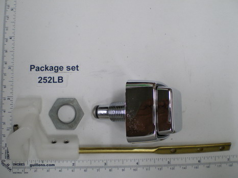Sayco 252LB; ; pop-up assembly metal; in chrome