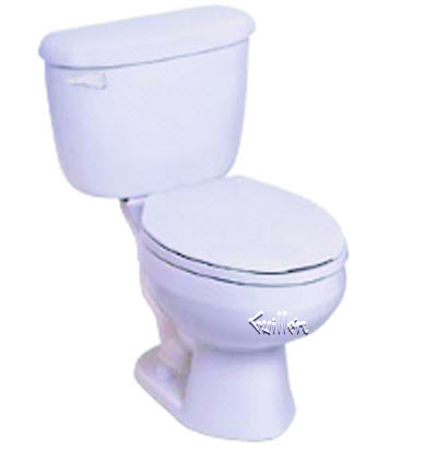 Briggs 4234-130; Altima; 1.6 gpf ADA toilet tank two-piece elongated; in White
