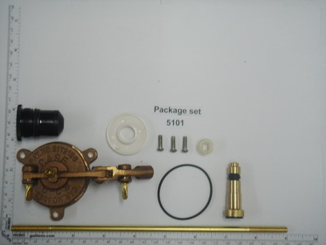 Briggs 5101; ; conversion kit to 62-8 ballcock 62-43 plug and 62-39 seat for flat seat washer; in unfinish  SP-1