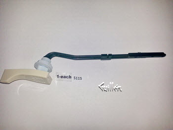 Briggs 5115; ; tank trip lever handle plastic; in bone   B500035; 500035; B351150