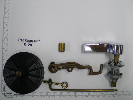 Briggs 5128; ; trip lever handle assembly 56 number 50; in unfinish  SP-28