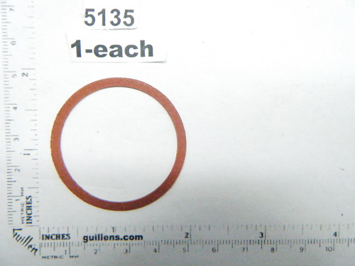 Briggs 5135; ; vent cap washer 1 ea; in unfinish   28-50