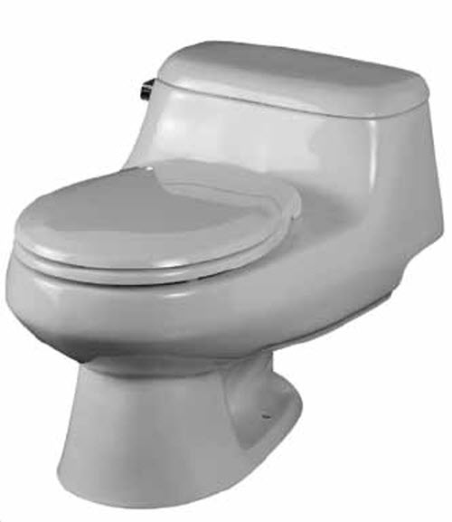 Briggs 6080, 6085, 7427; Kingsley; one piece toilet repair technical part breakdown
