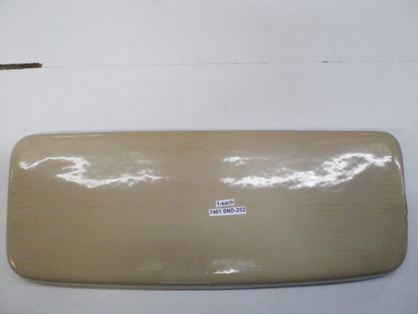 Briggs 7401 252 01; ; porcelain tank lid; in Mexican Sand; Discontinued Product