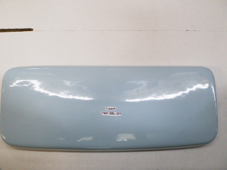 Briggs 7401 321 01; ; porcelain tank lid; in Sky Blue; Discontinued Product