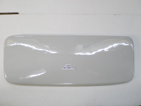 Briggs 7401 772 01; ; porcelain tank lid; in Royal Silver; Discontinued Product
