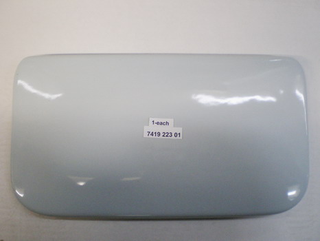 Briggs 7419 223 01; ; porcelain tank lid; in Soft Blue; Discontinued Product