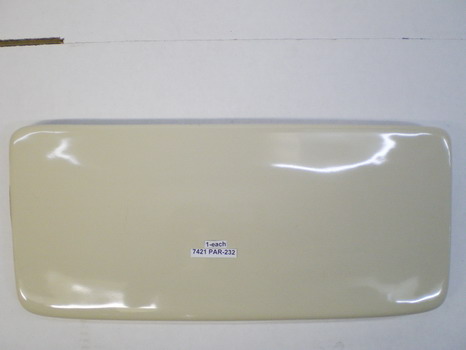 Briggs 7421 232 01; ; porcelain tank lid; in Parchemin; Discontinued Product