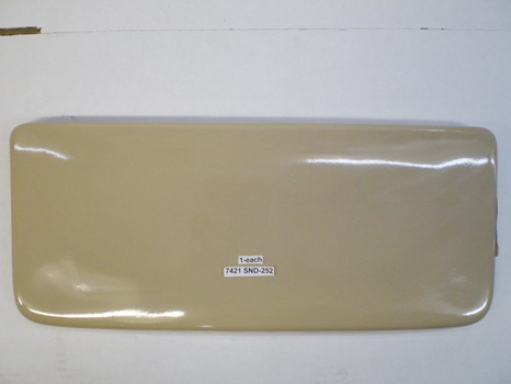 Briggs 7421 252 01; ; porcelain tank lid; in Mexican Sand; Discontinued Product