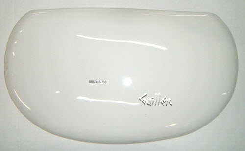 Briggs 7455-130; ; tank lid; in White; Discontinued Product