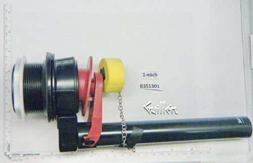 Briggs B351301; ; flush valve vaccum system; in unfinish; Discontinued Product