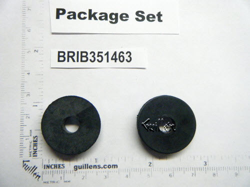 Briggs B351463; ; rubber bolt washer; in unfinish   351463