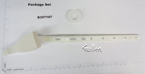 Briggs B357107; ; tank trip lever handle 4430 / 4440; in Biscuit