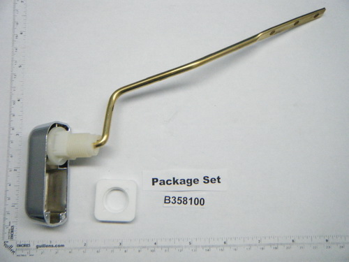 Briggs B358100; ; trip lever chrome   500055; B500055  ; Discontinued Product - Use Briggs 632516