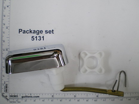 Briggs B5131; ; tank 4905 trip lever handle; in chrome   5131
