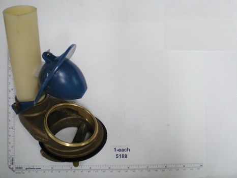 Briggs 5188; ; flush valve complete number 75 brass bottom; in unfinish   SP-88; 5188;  B5188