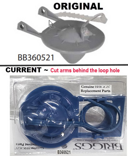 Briggs BB360521; ; flapper; in Unfinish   B360521