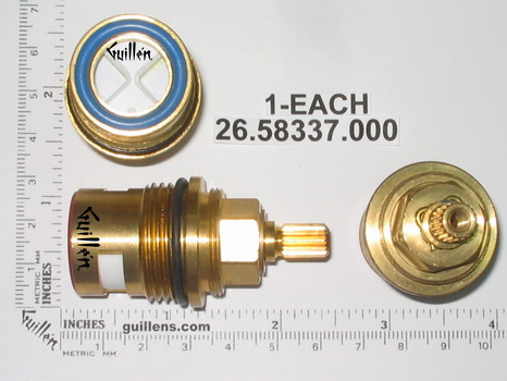 Broadway 26.58337; ; 3/4" inch cold ceramic cartridge; in Unfinish   26.58337.000