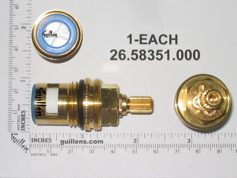 Broadway 26.58351; ; 1/2" inch cold ceramic cartridge; in Unfinish   26.58351.000