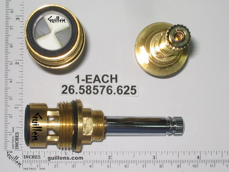 Broadway 26.58576-CP; ; 3/4" inch cold cp ceramic cartridge; in Chrome   26.58576.625