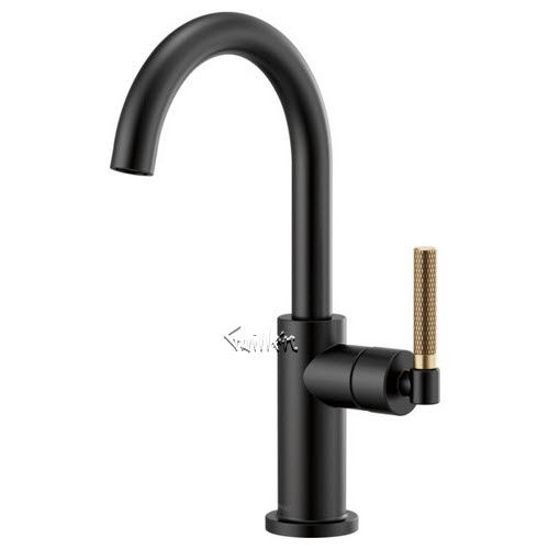 Brizo 61043LF; Litze; bar faucet with arc spout and knurled handle technical parts breakdown manuals specifications catalog