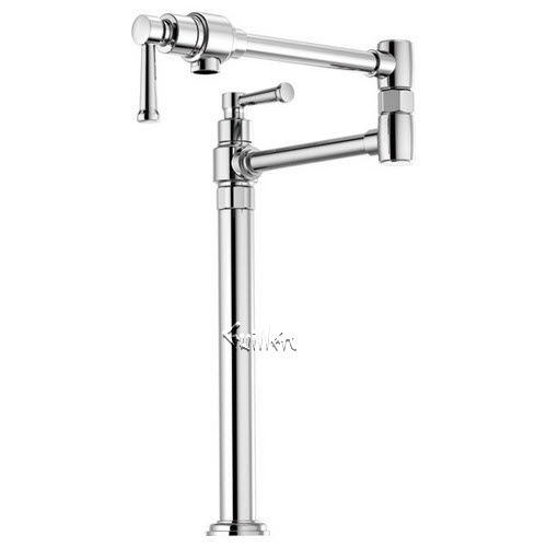 Brizo 62725LF; Artesso; deck mount pot filler faucet technical parts breakdown manuals specifications catalog