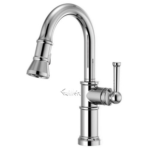 Brizo 63925LF; Artesso; pull-down prep faucet technical parts breakdown manuals specifications catalog