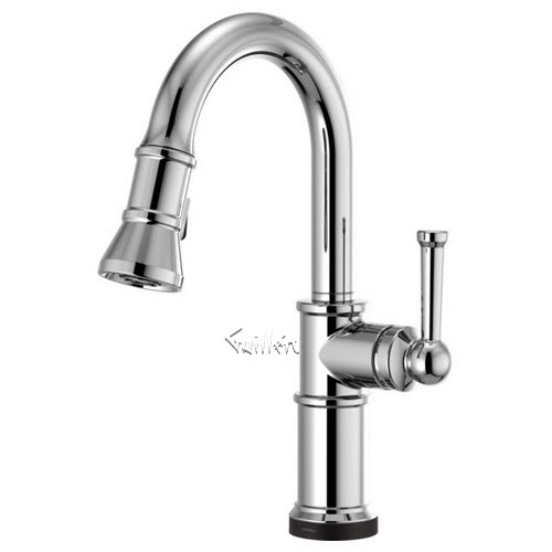 Brizo 64925LF; Artesso; smarttouch pull-down prep faucet technical parts breakdown manuals specifications catalog