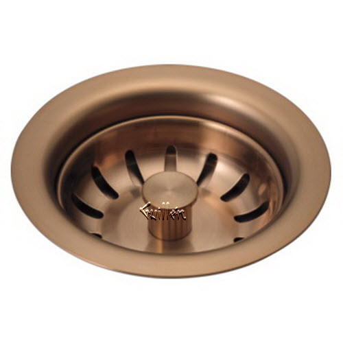 Brizo 69050-BZ; ; flange and strainer kitchen sink; in Brushed Bronze Brilliance