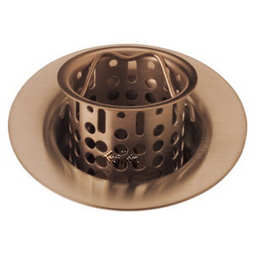 Brizo 69051-BZ; ; flange and strainer bar/prep sink; in Brushed Bronze Brilliance