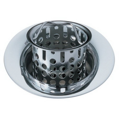 Brizo 69051-PC; ; flange and strainer bar/prep sink; in Chrome