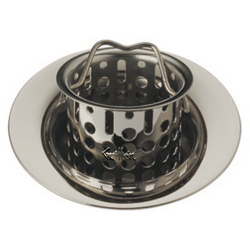 Brizo 69051-PN; ; flange and strainer bar/prep sink; in Polished Nickel