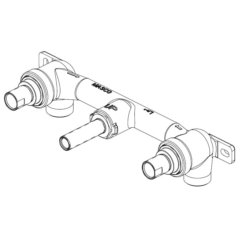 Brizo R70400; Vettis; two-handle wall mount tub filler rough technical parts breakdown manuals specifications catalog