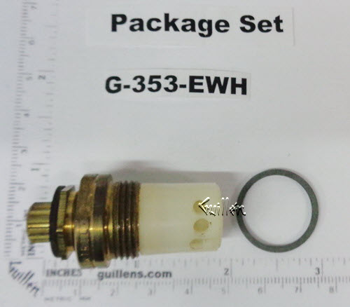Central Brass G-353-EWH; ; hot stem cartridge