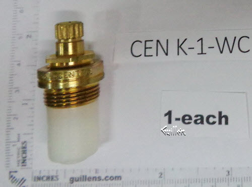Central Brass K-1-WC; ; stem assembly; Discontinued Product; Use JER 03532LF