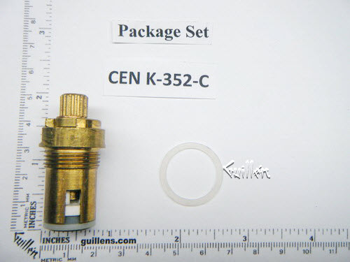 Central Brass K-352-C; ; ceramic stem unit cartridge