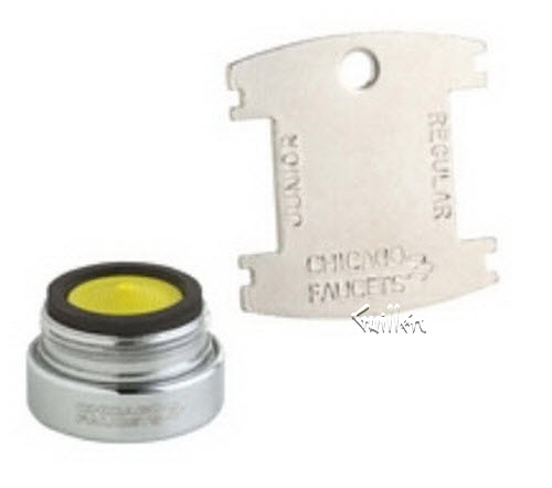 Chicago Faucet E12VPJK; ; vp aerator; in Unfinish