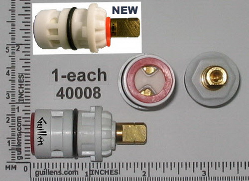 Cleveland 40008; ; hot ceramic cartridge; in Unfinish