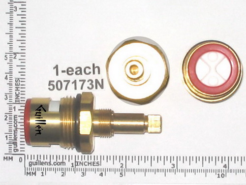Danze 507173N; ; hot roman tub ceramic cartridge; in Unfinish; Discontinued Product - Use Danze DA507173