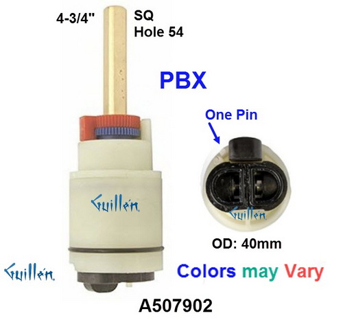 Danze A507902;;__ 4-3/4in SQ; Pressure balance cartridge; in Unfinish;