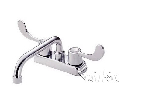 Danze D100353; Melrose; two handle laundry faucet wristblade handle technical parts breakdown owner manuals specifications catalog
