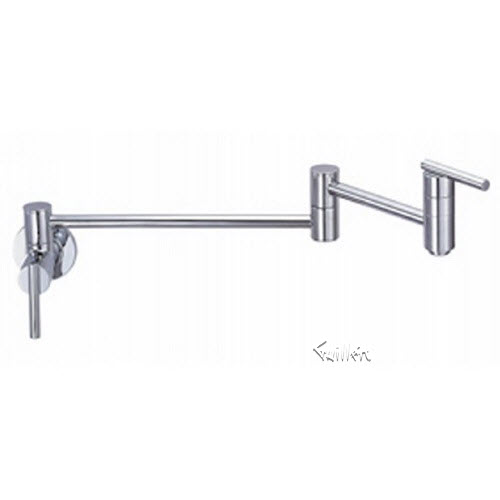 Danze D205358; Parma; single handle wall mount pot filler lever handle technical parts breakdown owner manuals specifications catalog