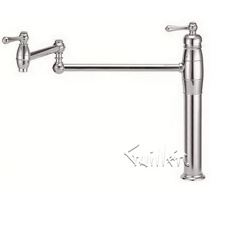 Danze D206057; Opulence; single handle pot filler deck mount lever handle technical parts breakdown owner manuals specifications catalog